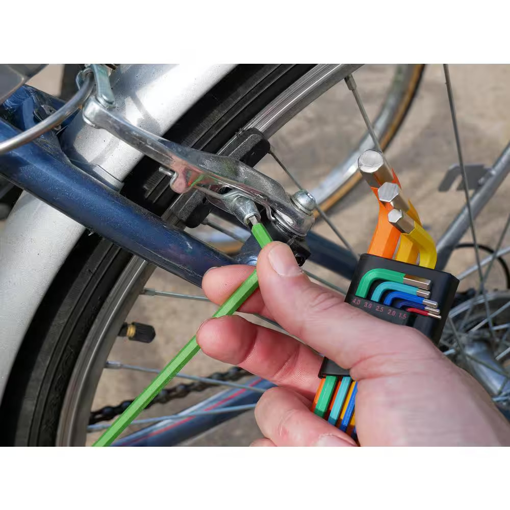 Color Coded Ball End Hex L Key Set Metric (9-Piece)