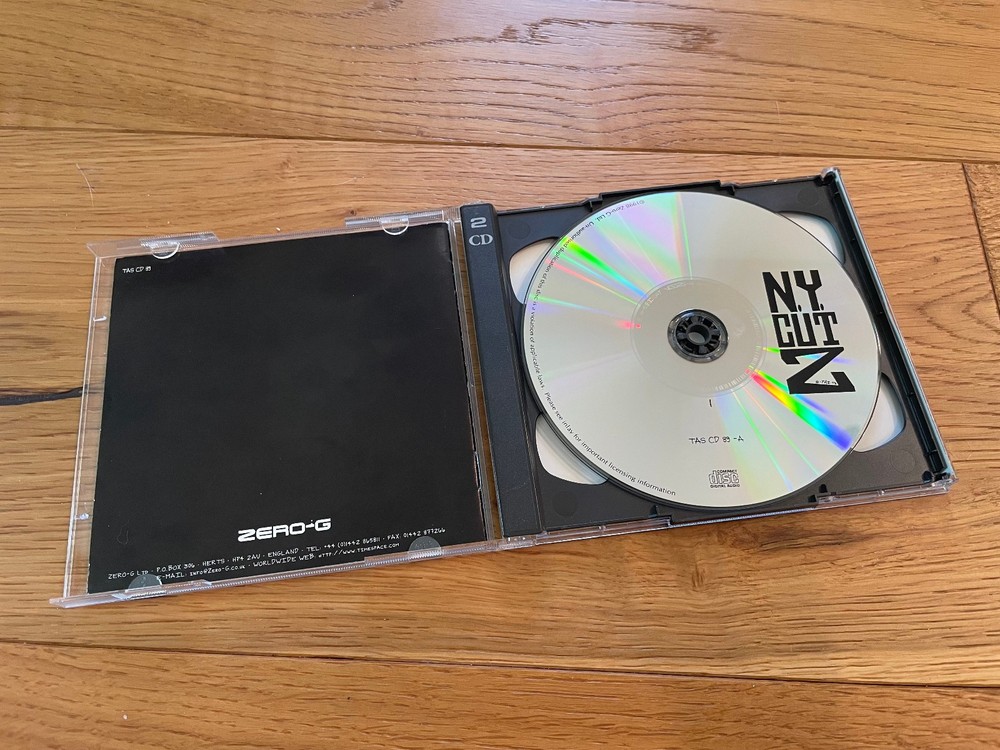 Zero-G / N.Y. Cutz Sampling Beats / 2 CD Set (1998, UK)