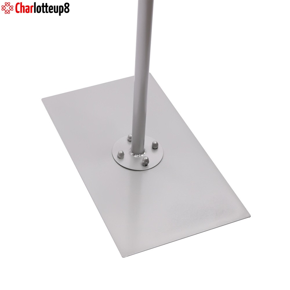 Silver Backdrop Stand Wedding Backdrop Stand Pipe Kit Party Decor Adjustable 3*6
