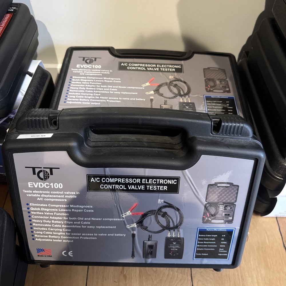 Techno Tools EVDC100 A/C Compressor Electronic Control Valve Tester Kit