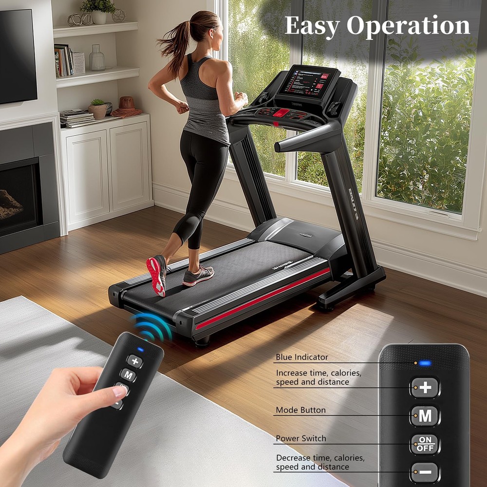 Treadmill Remote Control Replacement, Walking Pad Replacement Black