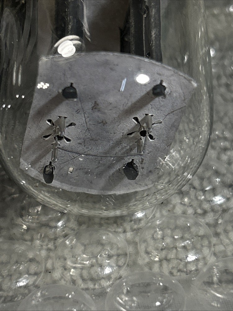 Two RCA 6SN7GTBs, Black Plates, Each Balanced , Red Letters, Tests Strong