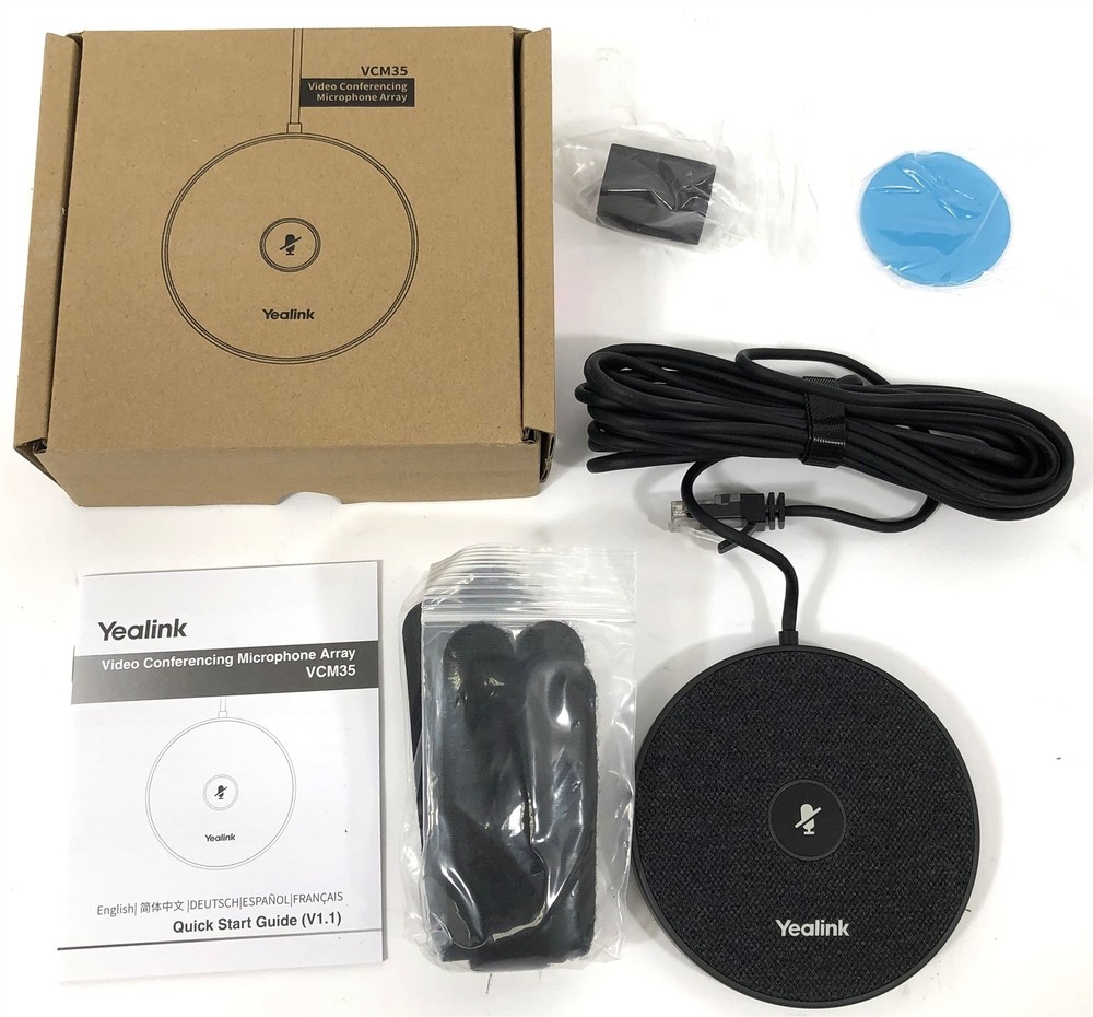 New Open Box Yealink VCM35 Wired Video Conferencing Microphone Array
