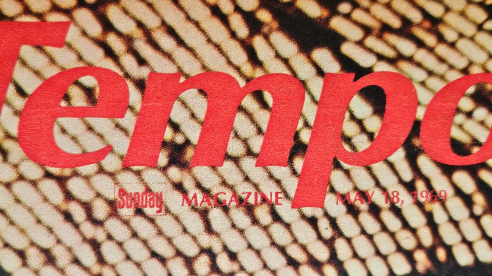 Rare 1969 Judge Roy Hofheinz Astrodome Tempo Magazine Houston Astros Astroworld