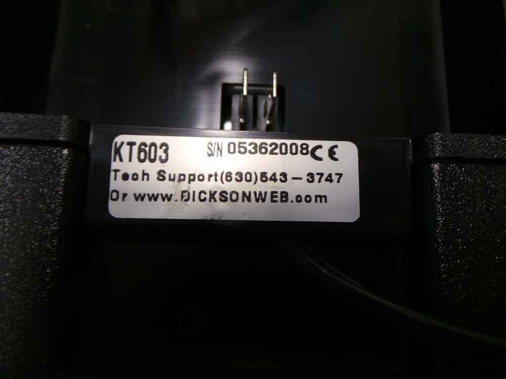 Dickson KT603 Temperature Humidity Chart Recorder 6"