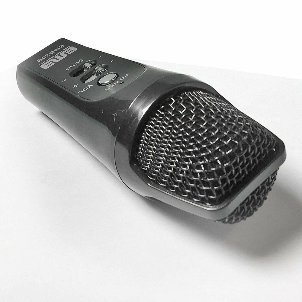 EMB EMB20B Wired Multi-function Condenser Microphone Iphone/iPad/Android BLACK