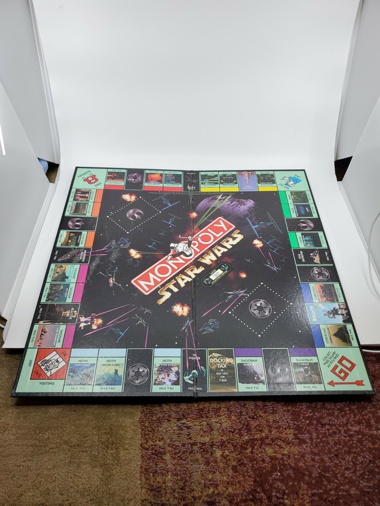 STAR WARS Monopoly Foldable Replacement Game Board  only