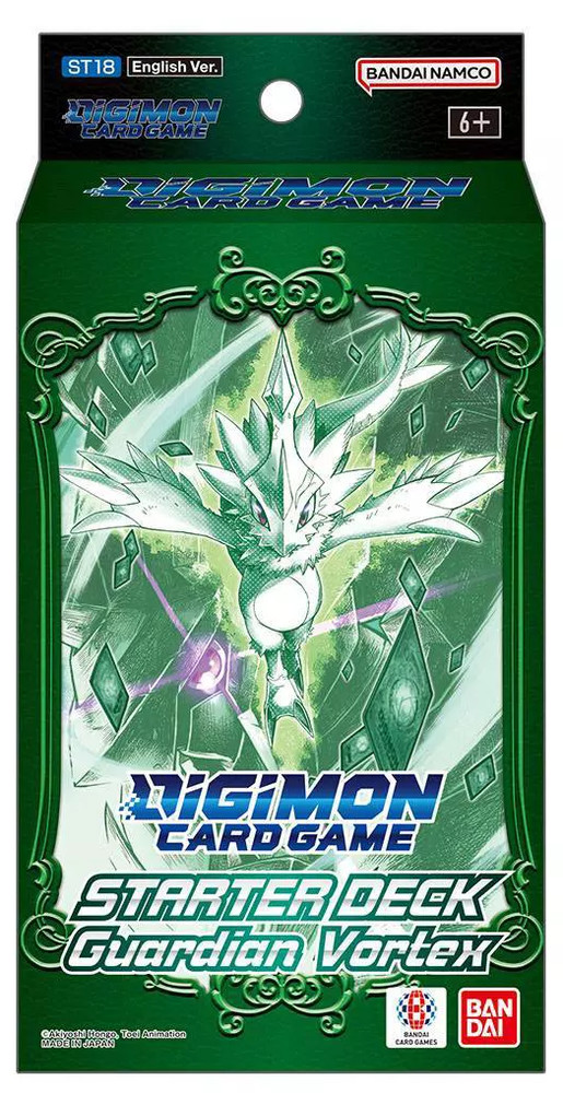 Digimon Card Game: Starter Deck Guardian Vortex [ST18]