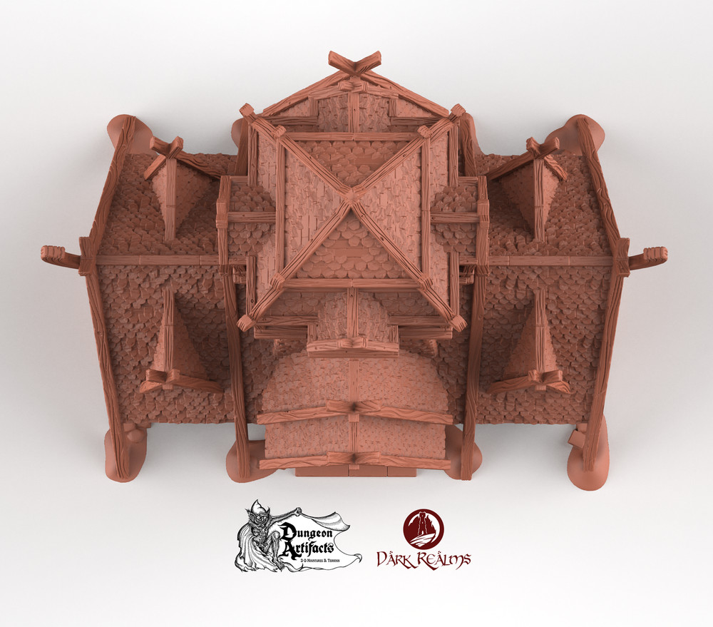 Norse Hall - Odingard - Dark Realms Terrain Wargaming D&D DnD