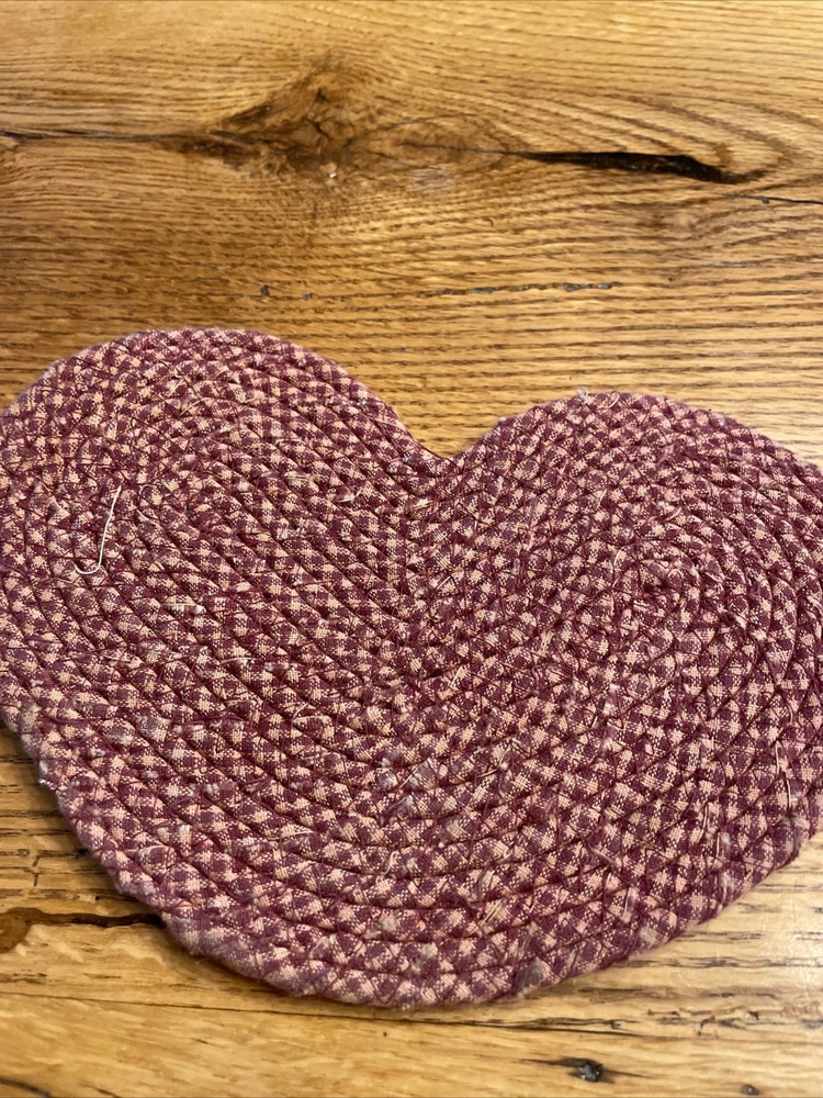 Country Primitive Heart Mouse Pad
