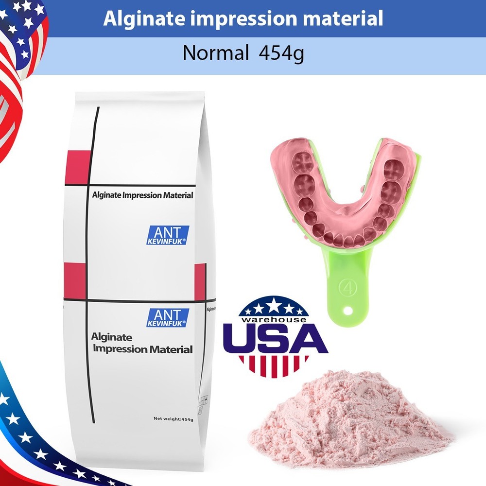 Dental Alginate Impression Material Normal Set Chromatic for Removable Dentures
