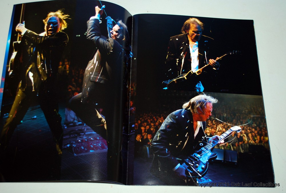 Neil Young 2008 Continental Tour - Concert Program