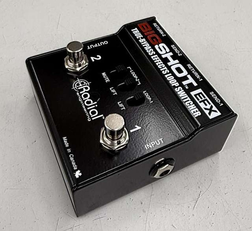 RADIAL BIGSHOT EFX | Effects Loop Switcher – True Bypass – Good Condition
