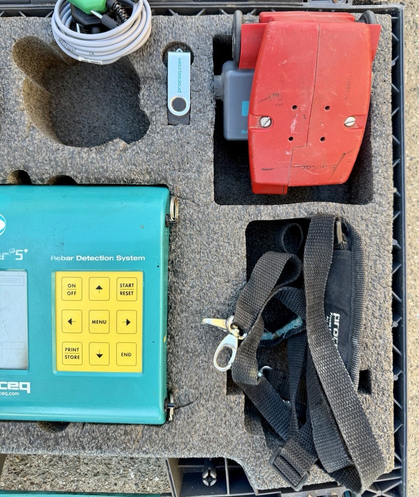 PROFOMETER 5+ rebar detection system, Model S Type Scanlog