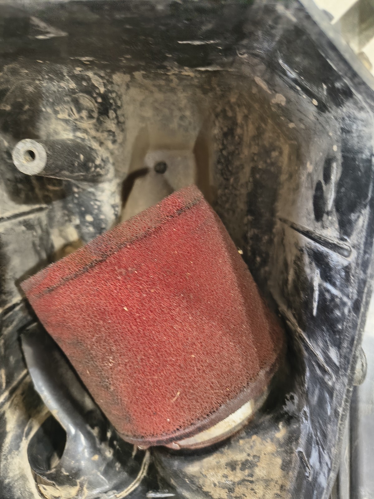 1986 Honda ATC200X Airbox Air Box Lid Intake Boot Complete