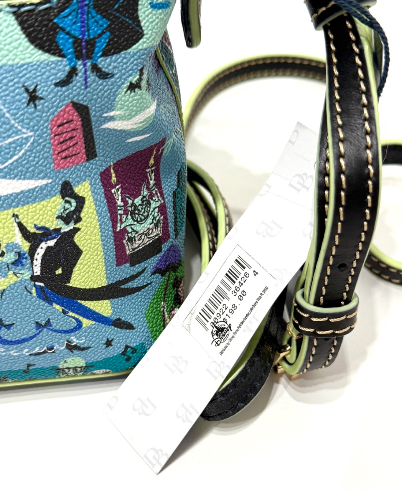 DISNEY x DOONEY & BOURKE Haunted Mansion CROSSBODY BAG Madame Leota NEW wTAGS