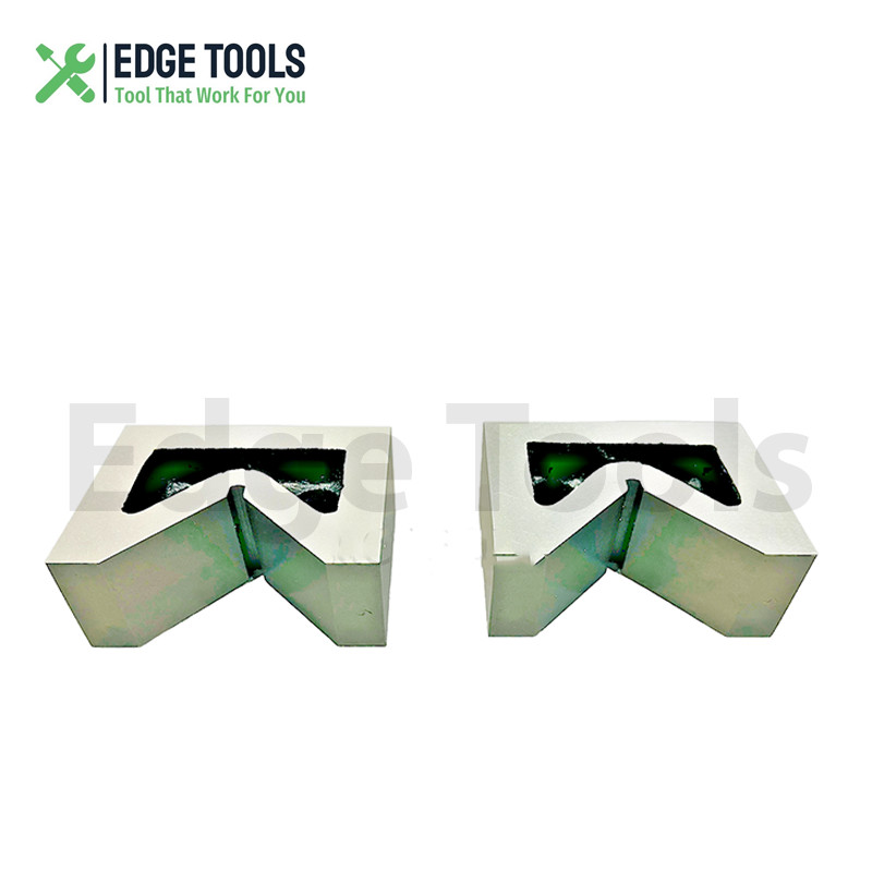 New Cast Iron Vee Block Set 2 Pcs 3" x 1-1/4" x 2-1/4" Without Clamp USA