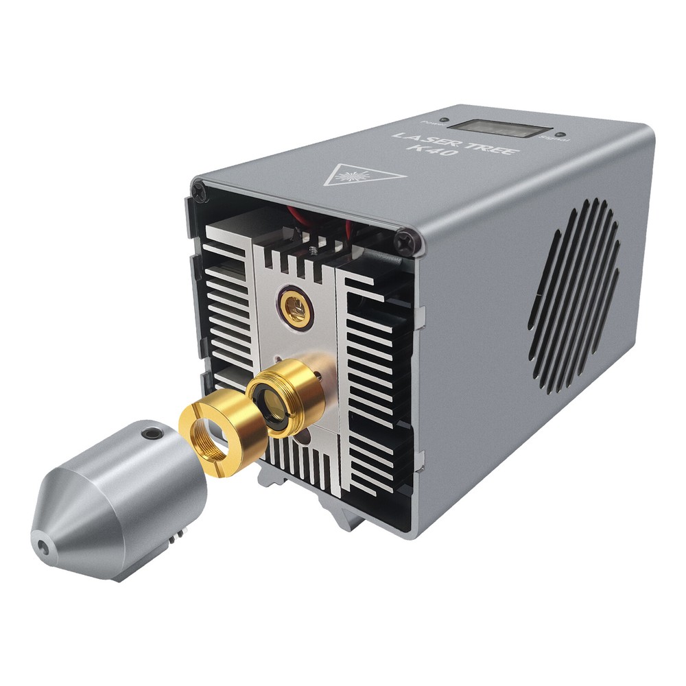 LASER TREE 40W Optical Power Laser Cutting Module Kit K40 Laser Engraver Tools