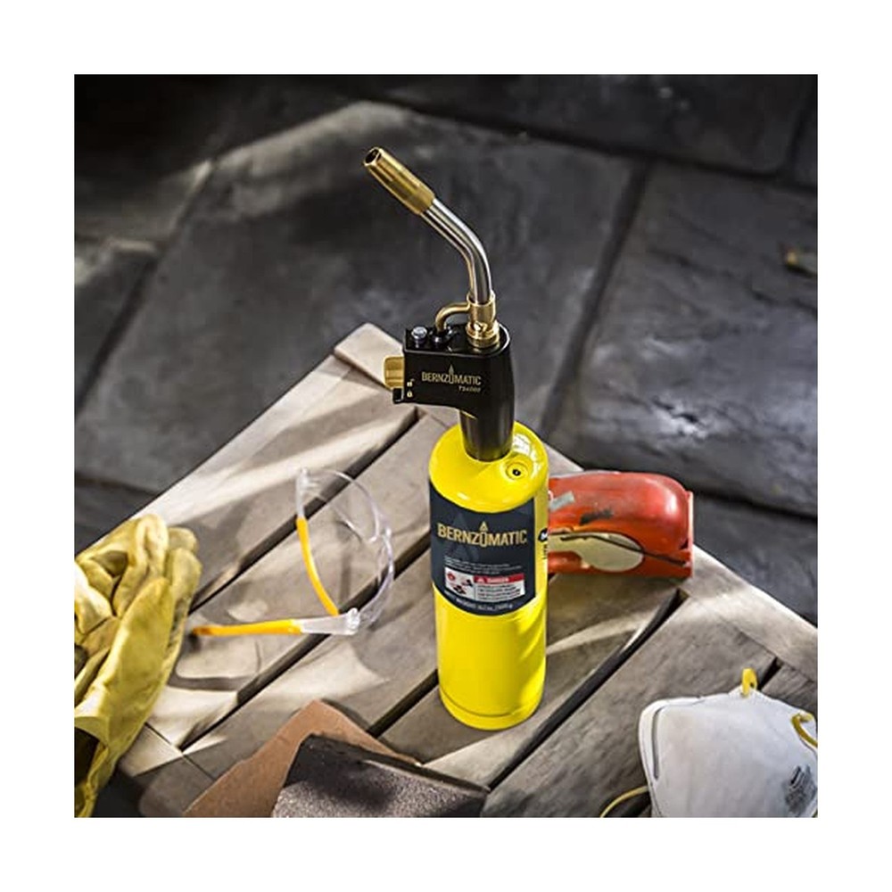 Bernzomatic TS4000 Trigger Start Torch 361524 (TS4000 Torch + 3 Pack Map Pro ...