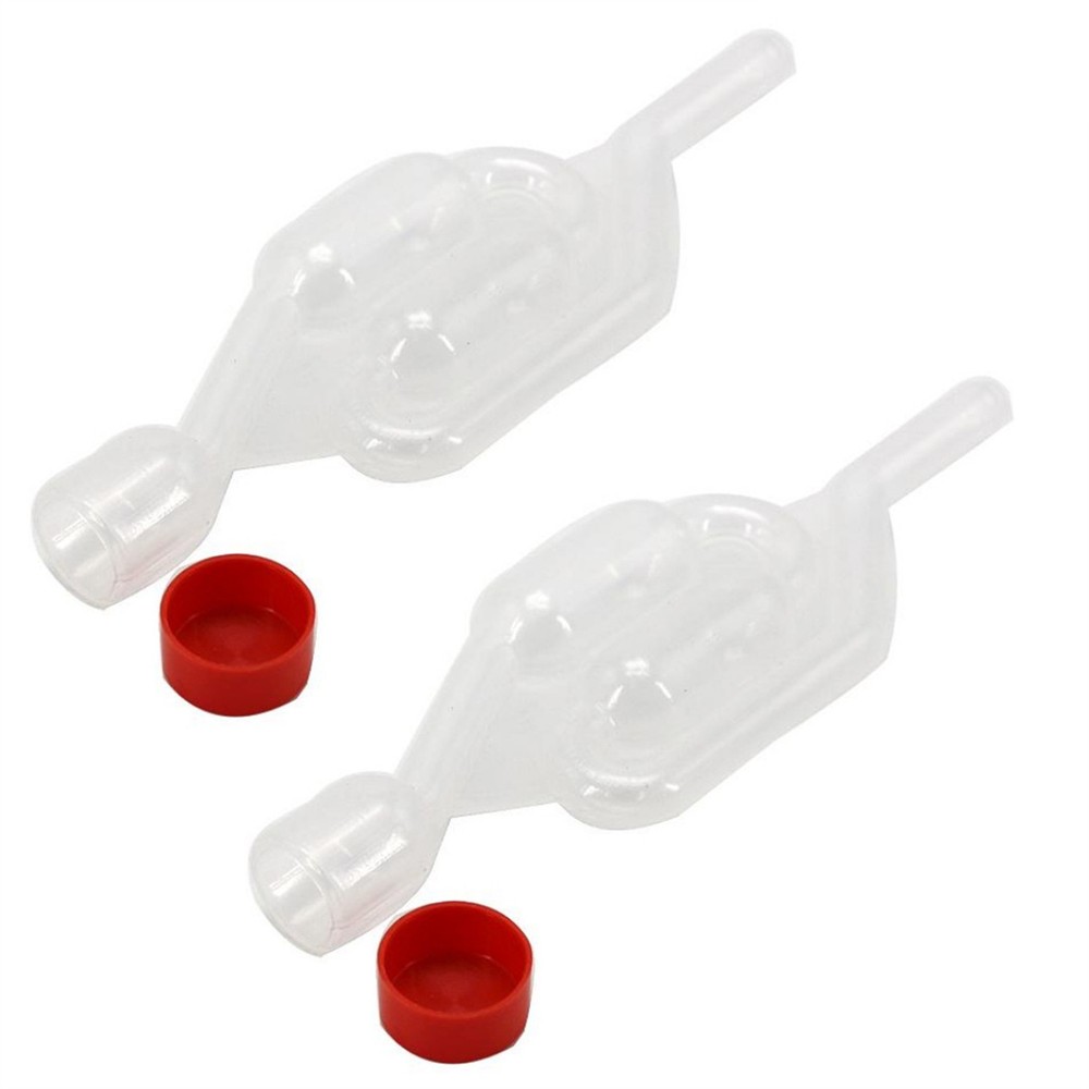 2PCS One-way Plastic Home Beer Making Tool Beer Brewing Fermentation Valve