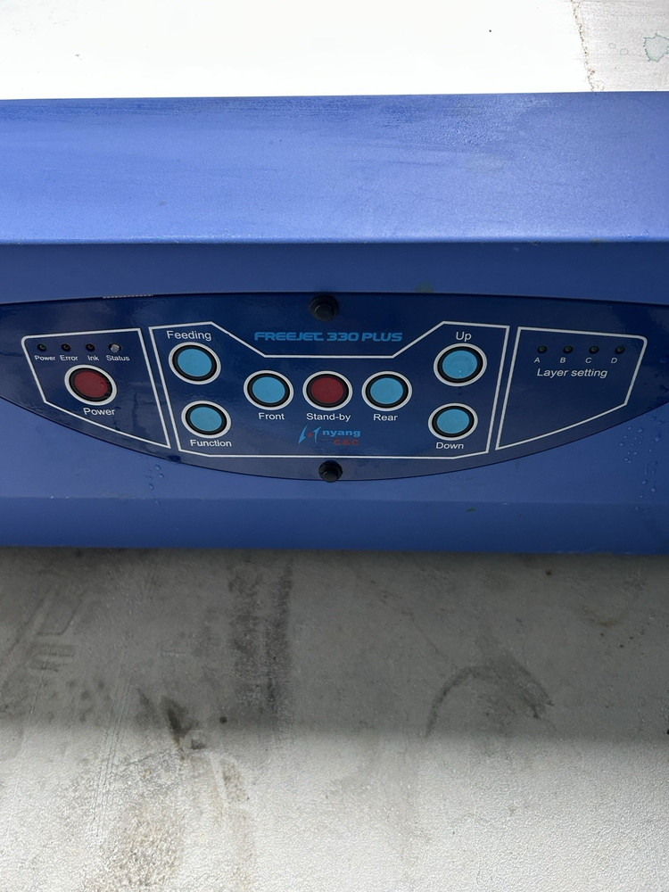 OmniPrint FreeJet 330TX Plus DTG Printer – Worked When Removed – Needs Cleaning