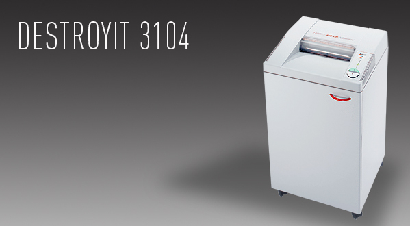 MBM DestroyIT 3104 CC Cross Cut Shredder