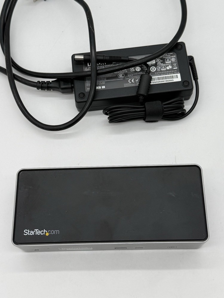 Startech DK31C4DPPD USB-C Universal Docking Station 4K HDMI Unit & Power!