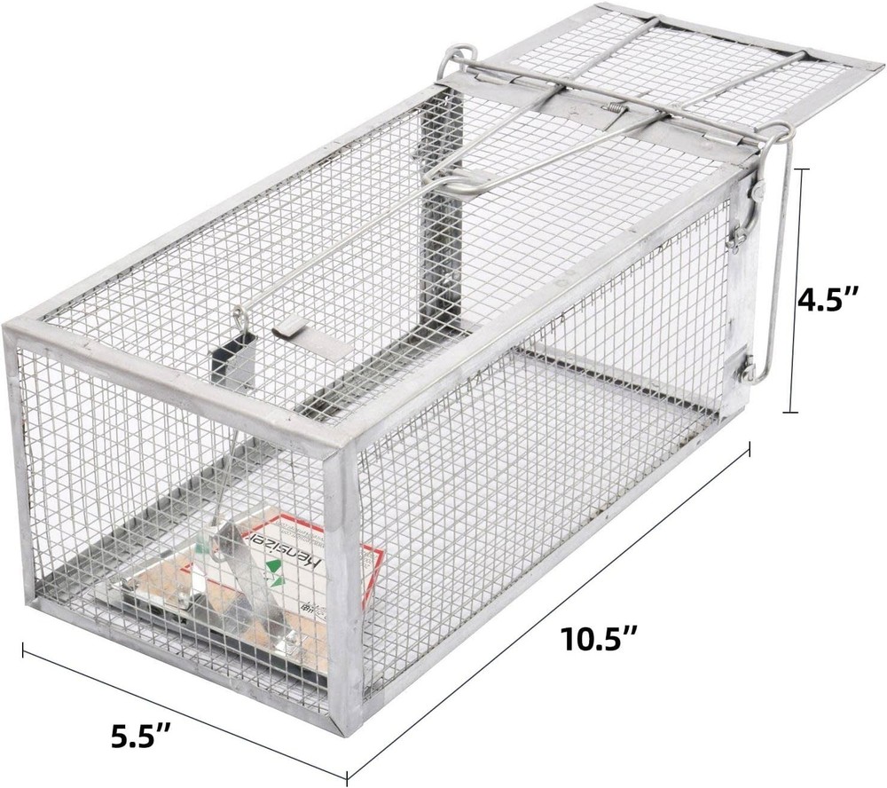 Innovative Patented Rodent Trap - Effortless Catch-and-Release Solution