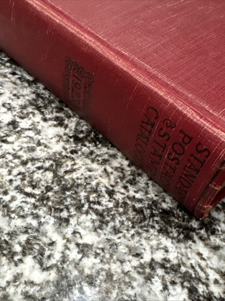 1923 Scott Stamp & Coin STANDARD POSTAGE STAMP CATALOGUE Good Condition
