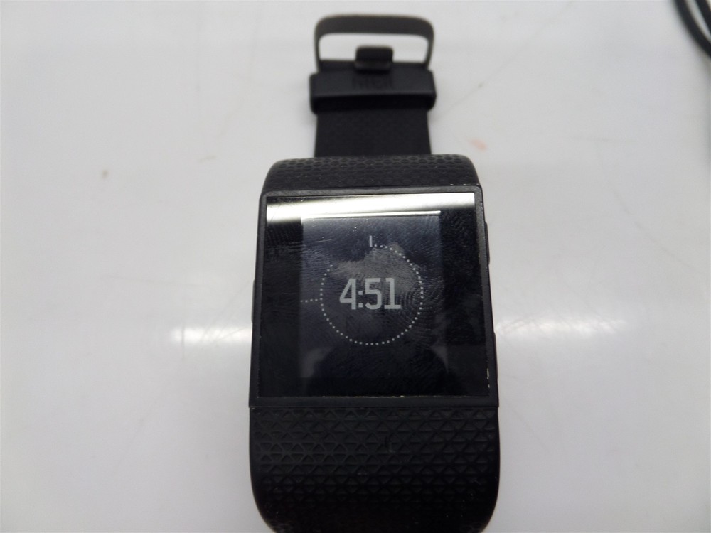 Fitbit Surge Black Large Wristband Activity Tracker FB501