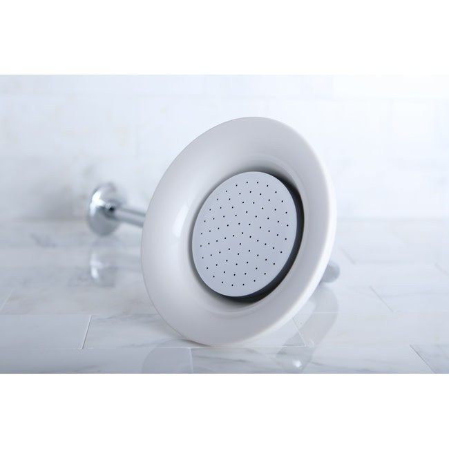 Kingston Brass P60 Victorian 1.8 GPM Single Function Rain Shower - Chrome