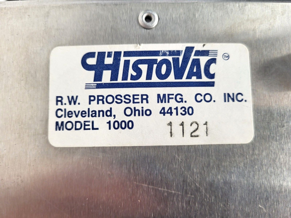 Histovac 1000 Vacuum