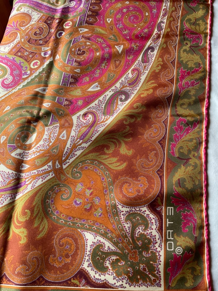 ETRO SILK SCARF