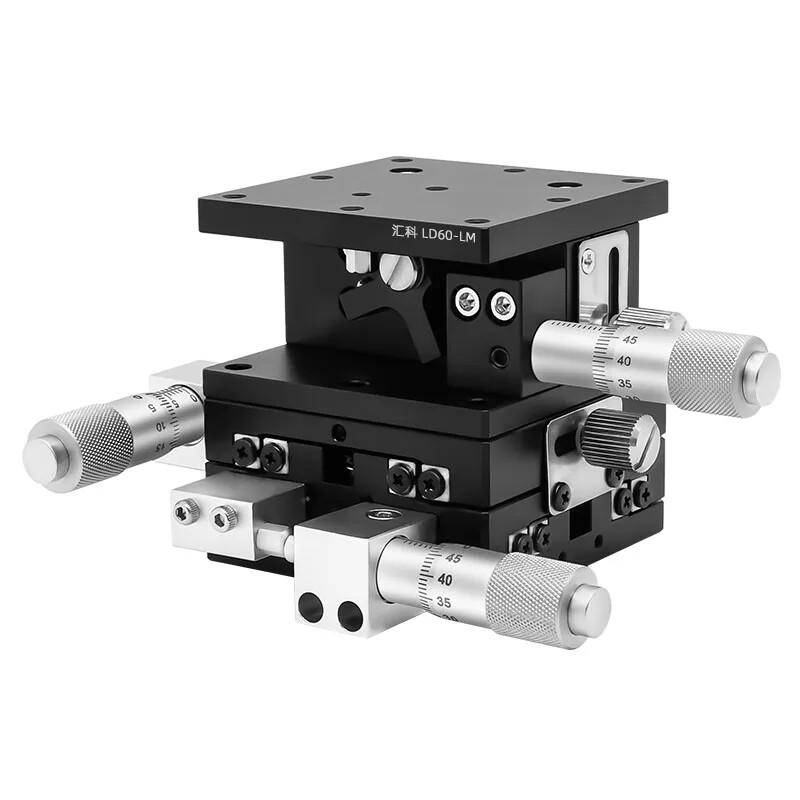 XYZ Axis Manual Precision Displacement Platform Fine-Tuning Lifting Workbench