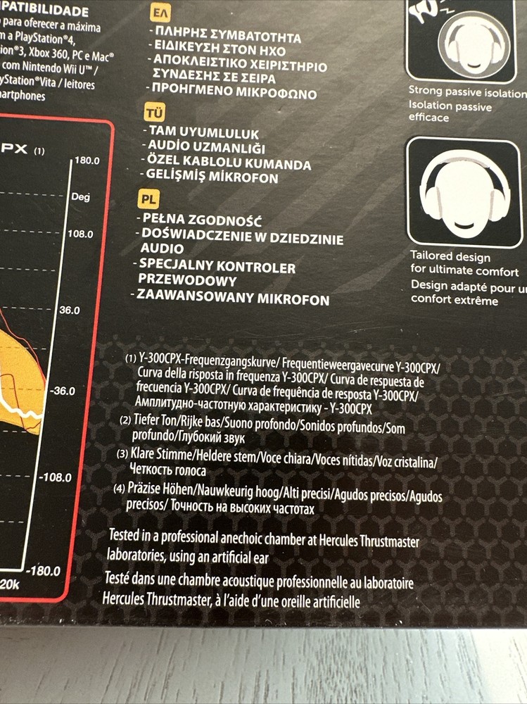 Thrustmaster 300CPX Universal Gaming Headset for all systems Ghost Recon Design