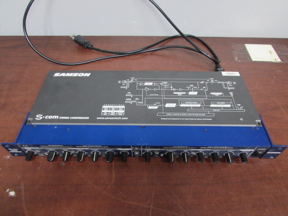SAMSON S.COM STEREO COMPRESSOR (21E)