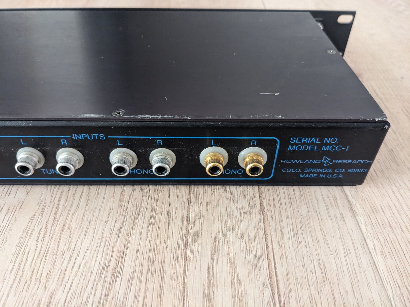 Jeff Rowland Research MCC-1 Preamplifier Control Center - Extra Rare