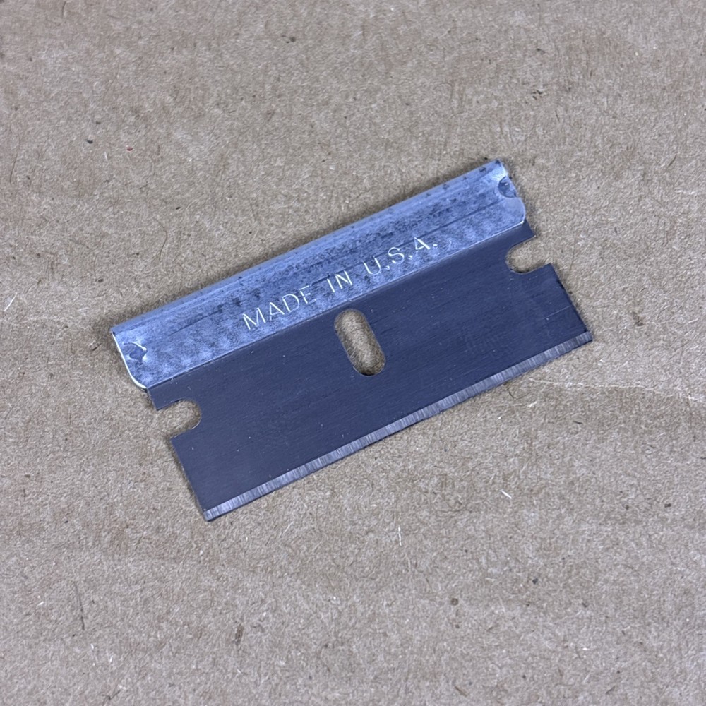 75 QUALITY MADE EXTRA SHARP INDUSTRIAL STRENGTH SINGLE EDGE RAZOR BLADES