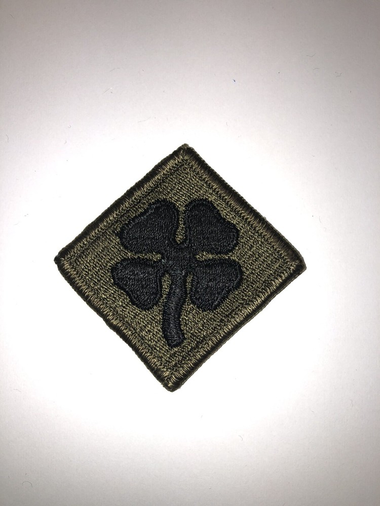4th Army Subdued U.S. Army Shoulder Patch Insignia