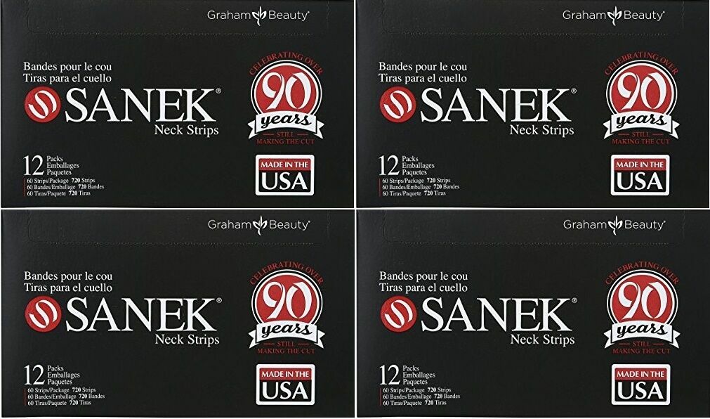 Sanek Neck Strips 1 MASTER CASE (2880 Strips) | 4 BX / 1 CS