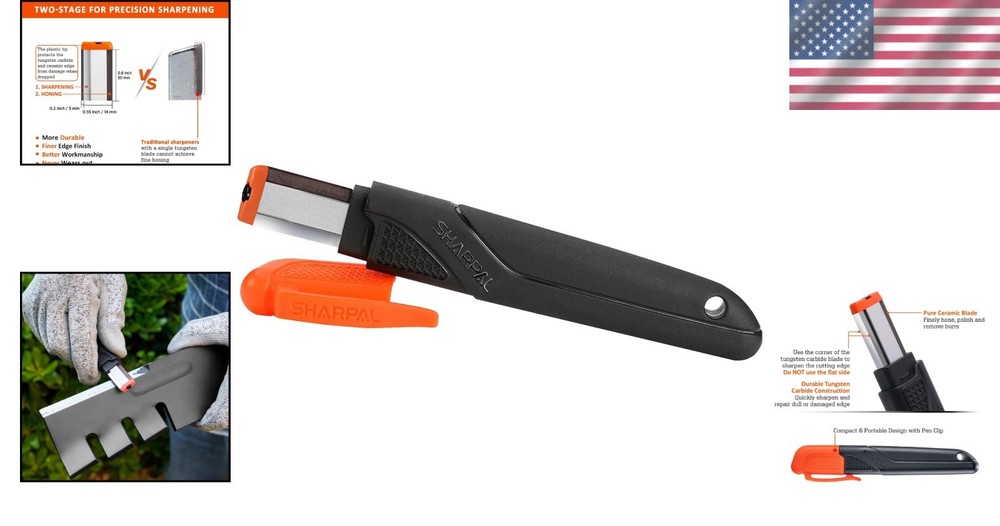 All-in-One Garden & Kitchen Tool Sharpener