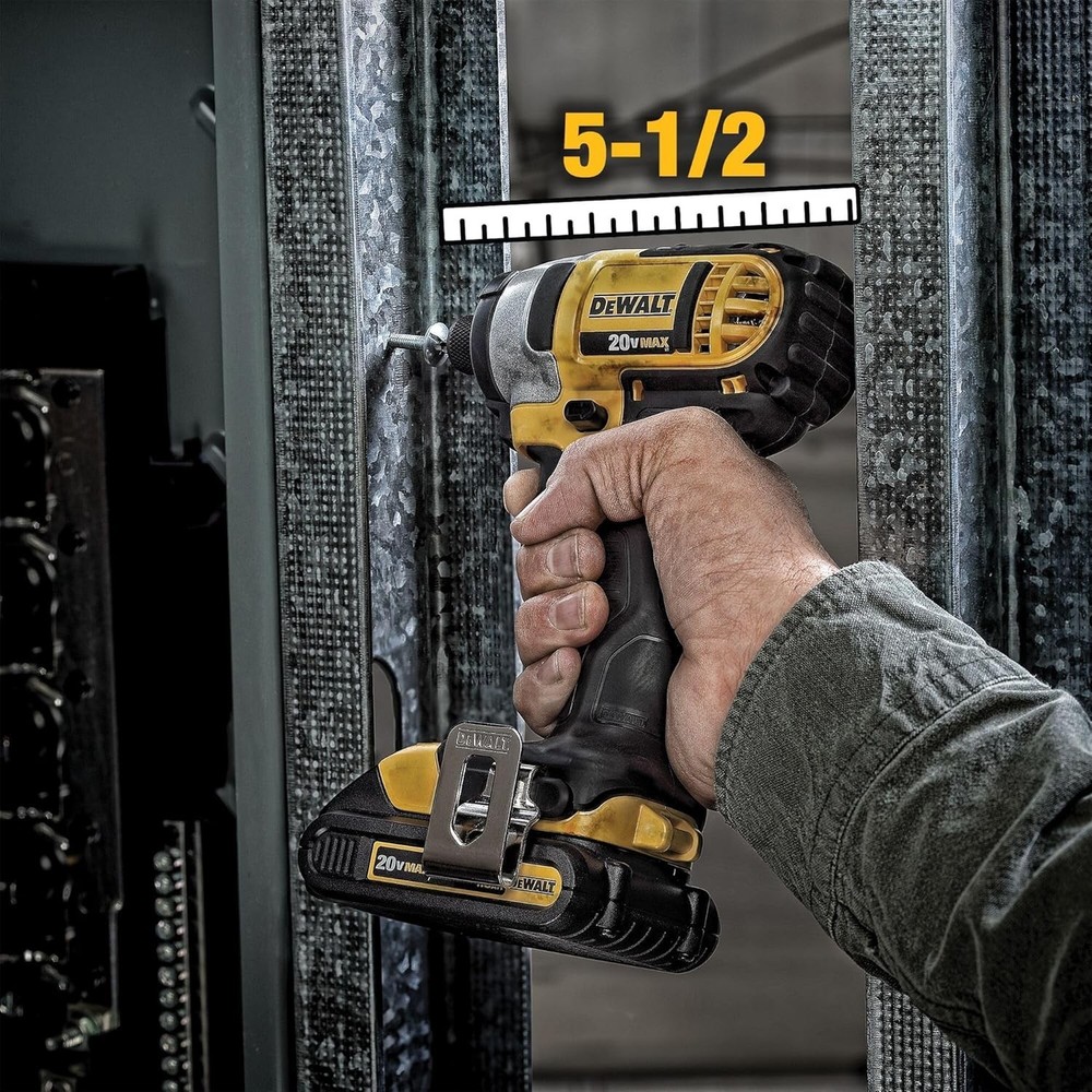 DEWALT 20V MAX Cordless Drill and Impact Driver, Power Tool Combo Kit