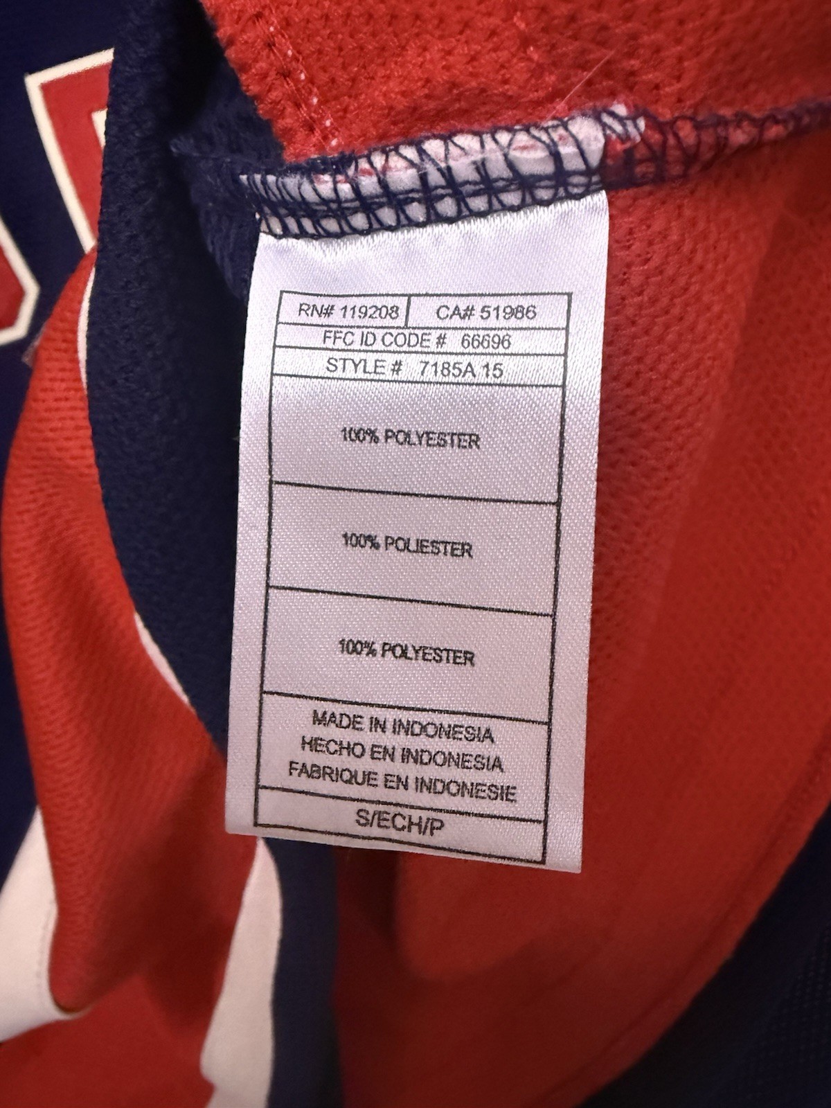 Reebok New York Rangers #30 Henrik Lundqvist Hockey Jersey Men’s Size Small