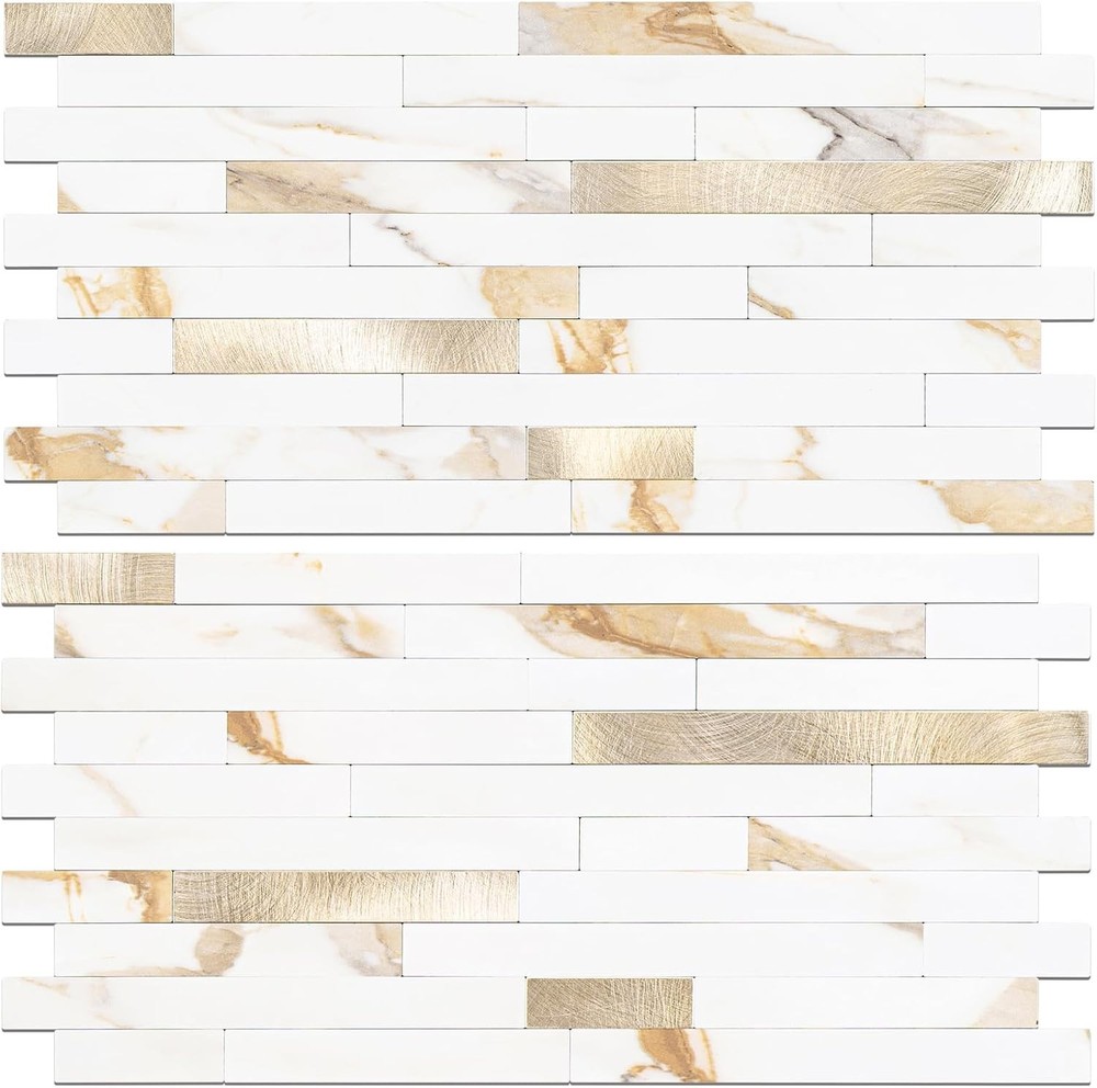 20 Sheets Peel & Stick Backsplash Tile Stick on Backsplash Kitchen & Bathroom