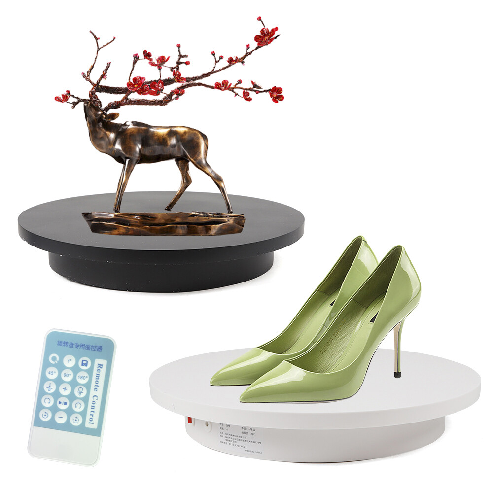 16.5" 360?? Turntable Electric Motorized Rotating Display Stand + Remote Control
