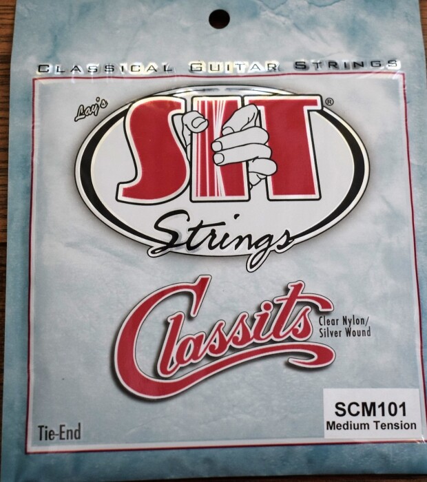 SIT Strings SCM101 Classits Medium Tension Silver Wound Classical Guitar Set