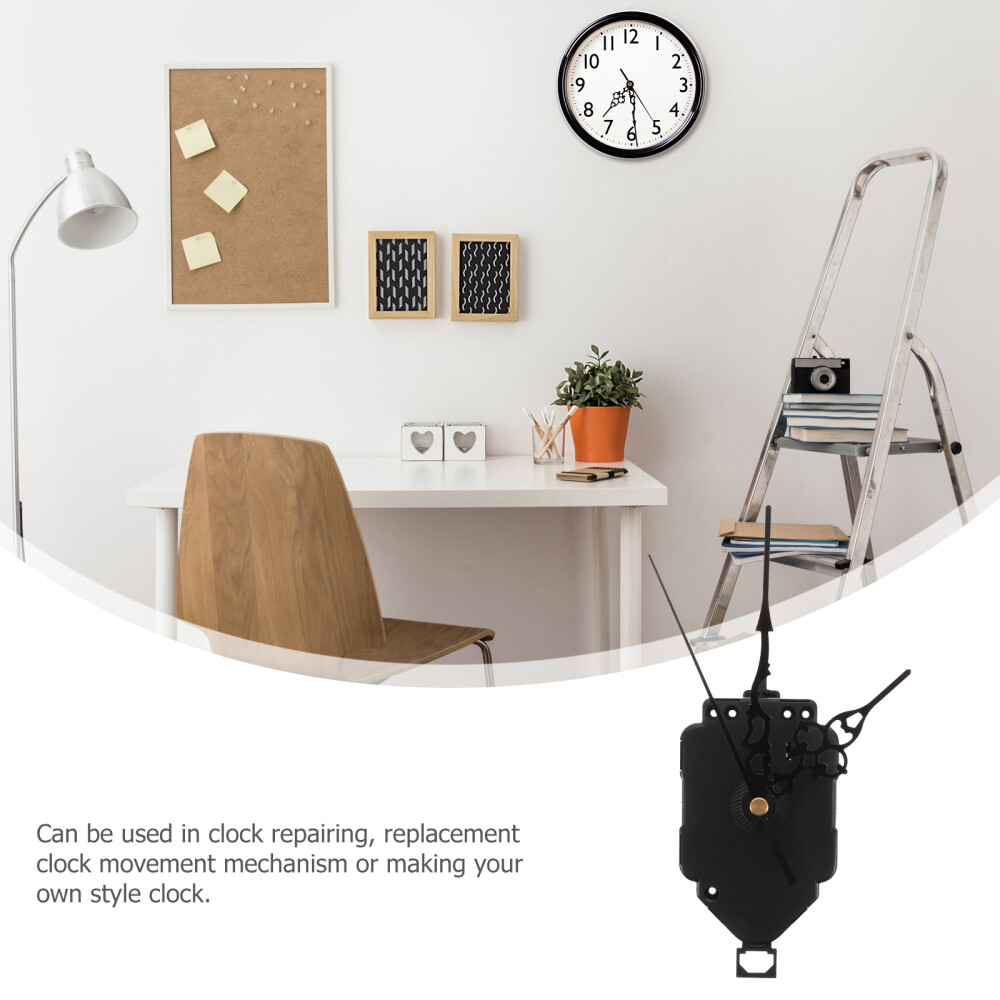 Plastic Work Replacement Clock Mechanism Battery Operated Movement Pendulum