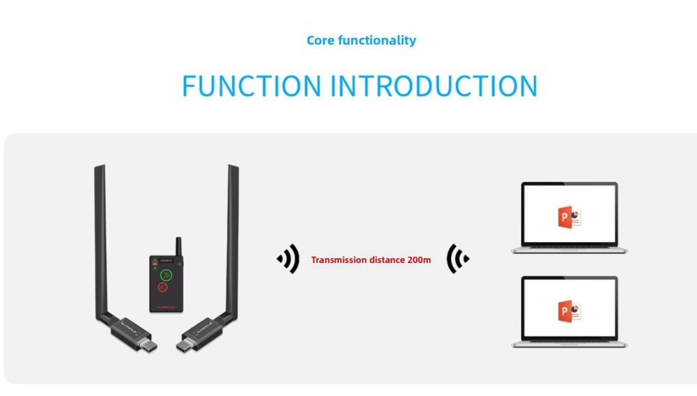 SuperCue page Turner controls two computers to turn pages simultaneously 200M