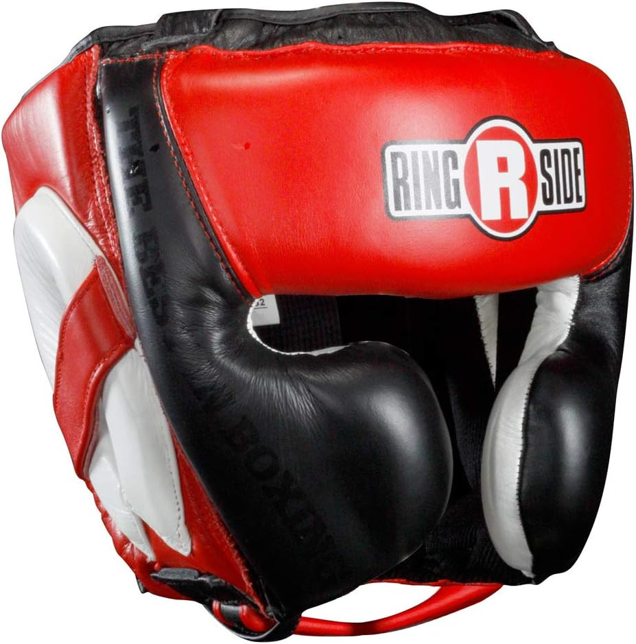 Mexi-Flex Headgear Black/Red, Large/X-Large