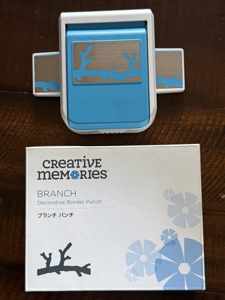 Creative Memories Branch Decorative Border Punch RARE NLA